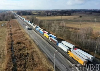 очереди фуры Козловичи дальнобойщики