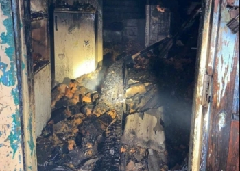 На ночном пожаре в Березе спасли двух человек