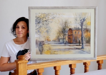 «Сиреневые сны» Ольги Данилюк. Акварель стала для автора настоящей магией