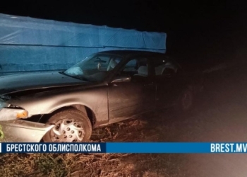 «Бесправник» из Ольшан угодил в ДТП – пострадала молодая девушка