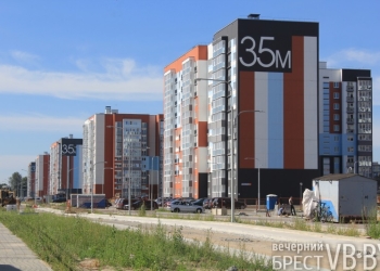 Самолеты над улицей Рябцева. 11 домов в новейшем микрорайоне Бреста уже дождались жильцов