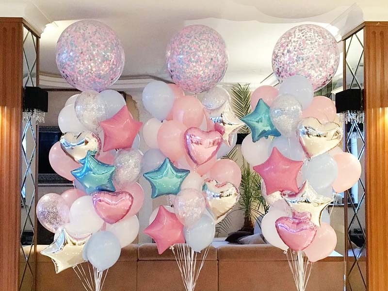 Воздушные шары – лучшее украшение любого праздника