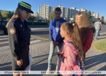 Сотрудники ГАИ провели профилактическую акцию «Внимание, пешеход!»