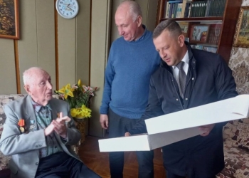 Почетный гражданин Жабинковского района Николай Просмыцкий отметил 90-летний юбилей