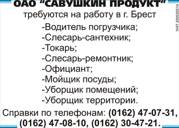 Савушкин работа