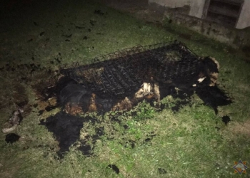 В Ивацевичах смелый местный житель спас соседа на пожаре