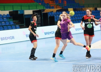 Гандбольное «Берестье» дома уступило в голевой перестрелке «БНТУ-БелАЗ». ФОТОРЕПОРТАЖ