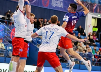 Брестские «мешковцы» с трудом обыграли московских «армейцев» во втором туре СЕХА-Лиги