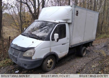 В Ганцевичском районе двое подростков угнали чужую «ГАЗель» прямо с трассы