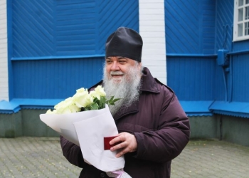 Звание «Почетный гражданин Жабинковского района» присвоено наместнику Спасо-Преображенского мужского монастыря агрогородка Хмелево отцу Серафиму