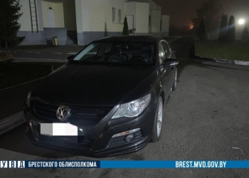 В Лунинце автоледи сбила пешехода