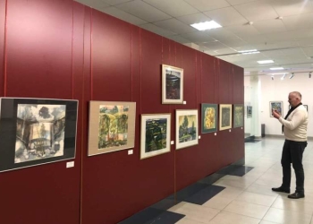 В Брест прибыла «Витебская акварель»