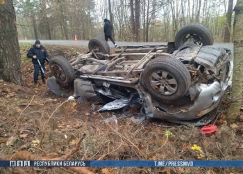 Три человека погибли в двух субботних ДТП на Брестчине