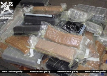 Гражданин Молдовы пытался ввезти в Беларусь 62 килограмма гашиша, банально спрятав его в бензобаке