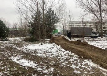 Парк воинов-интернационалистов соединят с торговым центром на проспекте Республики новой дорожкой