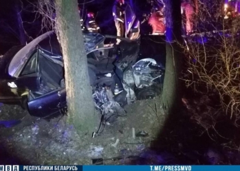 Ночью в Кобринском районе разбился 18-летний бесправник