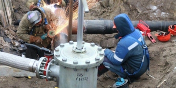 В Жабинковском районе закончили строить газопровод высокого давления