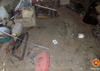 След от обуви помог правоохранителям вычислить воров, по частям похищавших мотоцикл