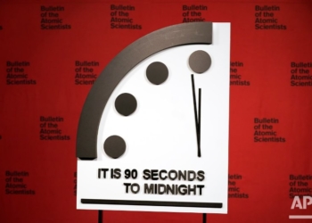 До ядерной полуночи – полторы минуты. Стрелки на Часах Судного дня перевели на 10 секунд вперед