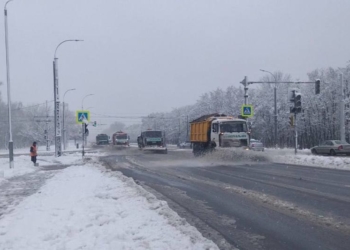 В Брест вернулась зима