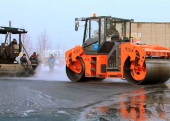 В Жабинковском районе отремонтировали значительный кусок дороги от райцентра до Малых Мотыкал