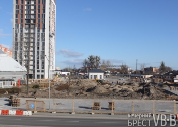 Связующее звено с проспектом. Что строят напротив станции «Брест-Полесский»?