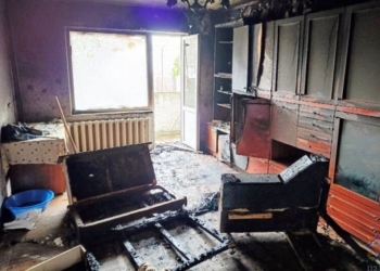 На пожаре в Ивацевичах спасены трое мужчин