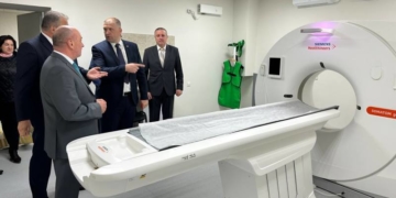 Каменецкая райбольница получила новый компьютерный томограф «Siemens»