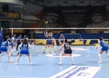 «Минчанка» увозит из Бреста и вторую победу в финальной серии женского чемпионата страны по волейболу