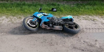 Пожилой брестчанин, оказавшись в Дрогичине, сбил там мотоциклиста