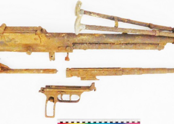 Брестские судебные эксперты получили на баллистическую экспертизу редкий старинный пулемет