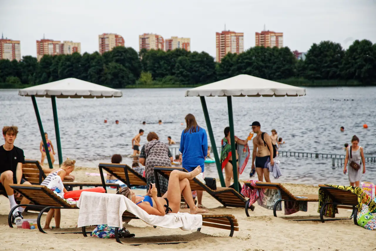река Мухавец пляж