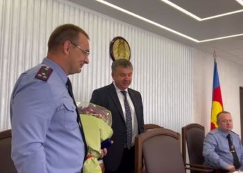 Сегодня коллективу управления Комитета судебных экспертиз по Брестской области представлен новый руководитель — Андрей Белянко