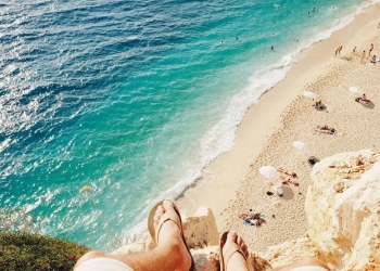 к морю пляж море