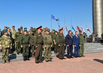 В Брестской крепости состоялась торжественная церемония открытия учения «Боевое братство — 2023»