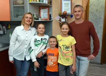 Семья Кречкивских мама