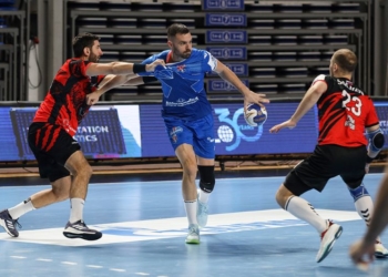 «Мешков-Брест» в рамках SEHA-лиги сыграл в гостях с «Пермскими медведями» в вязкую ничью 31:31