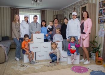 Как BREMOR поздравила многодетных мам в Бресте с Днем матери