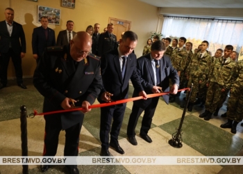 В СШ №33 открылся военно-патриотического клуб «Дубровский форт»