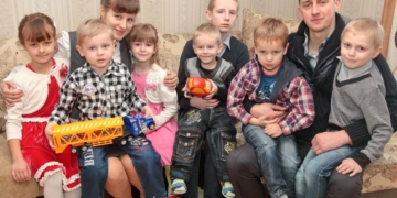 Больше 25 тысяч многодетных семей насчитывается в Брестской области