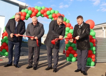 8 ноября в Кобринском районе открыли крупный животноводческий комплекс