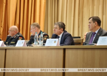 В УВД Брестского облисполкома подвели итоги работы за 2023 год