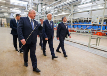 ОАО «Березастройматериалы» запустило новую производственную линию