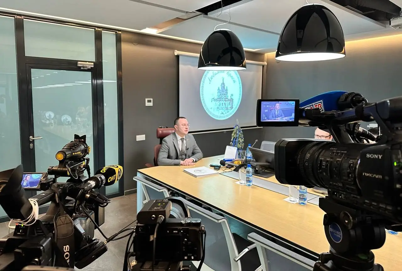 Брест. Встреча Лободинского с прессой