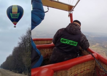 Более 9 часов в воздухе — национальный рекорд в воздухоплавании установлен при поддержке Betera