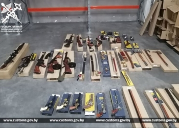 Стоимость декоративных копий макетов оружия при ввозе в Беларусь занизили в 1,5 раза