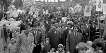 Как в разные годы брестчане отмечали День международной солидарности трудящихся