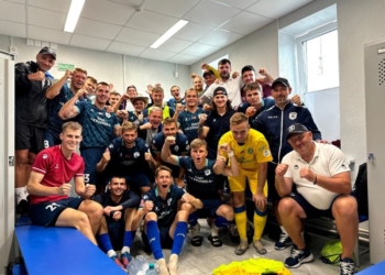 «Нива» раздавила «Барановичи» и продолжает гонку за лидером первой лиги