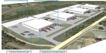 В Пинске начали строить индустриальный парк