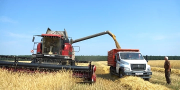 комбайн уборка